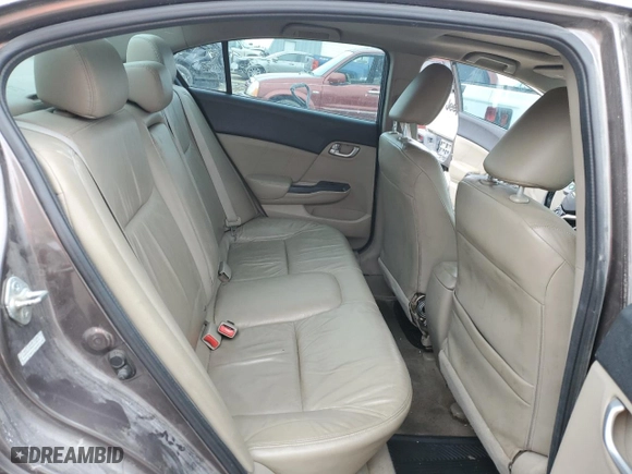 2012 Honda Civic Sdn EX-L with VIN 2HGFB2F99CH518972, listed as a Copart auction lot 46274955 with 200,758 mi miles and Salvage Title. Bid and sale history available at carsss.com. Image 10.