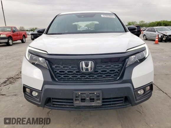 2020 Honda Passport EX-L with VIN 5FNYF7H57LB002957, listed as a Copart auction lot 51022825 with 74,868 mi miles and Salvage Title. Bid and sale history available at DreamBid. Image 5.