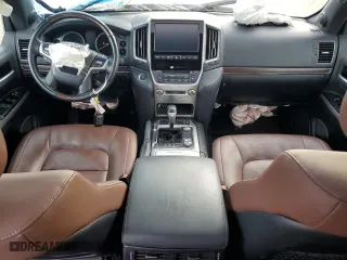 2020 Toyota Land Cruiser with VIN JTMCY7AJ6L4094257, listed as a Copart auction lot 80455154 with 47,702 mi miles and Salvage Title. Bid and sale history available at carsss.com. Image 8.