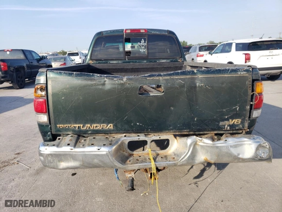 2001 Toyota Tundra Ltd with VIN 5TBRT381X1S140108, listed as a Copart auction lot 53076185 with 0 mi miles and Clean Title. Bid and sale history available at carsss.com. Image 6.