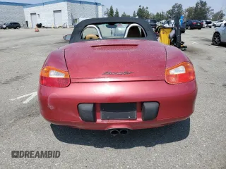 2001 Porsche Boxster with VIN WP0CA29851U623400, listed as a Copart auction lot 60160725 with Not provided miles and Salvage title. Bid and sale history available at DreamBid. Image 6.