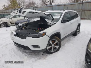 2022 Jeep Cherokee Limited with VIN 1C4PJMDN1ND524332, listed as a IAAI auction lot 41261859 with 30,970 mi miles and . Bid and sale history available at DreamBid. Image 17.