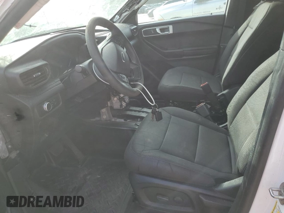 2020 Ford Police Interceptor Utility z VIN 1FM5K8AB1LGD18814, wystawiony jako Copart lot #79466084 z przebiegiem Nie podano mil oraz Nie do naprawy • Non repairable. Historia ofert i sprzedaży dostępna na DreamBid. Obrazek 7.