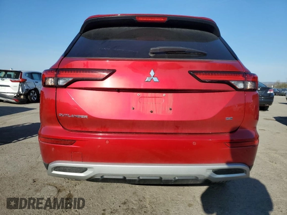 2022 Mitsubishi Outlander SE z VIN JA4J3UA88NZ024759, wystawiony jako Copart lot #53367175 z przebiegiem 18 558 mil mil oraz Szkoda całkowita • Salvage title. Historia ofert i sprzedaży dostępna na DreamBid. Obrazek 6.