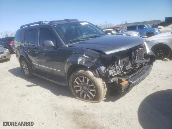 2012 Nissan Pathfinder LE with VIN 5N1AR1NNXCC622897, listed as a Copart auction lot 48137725 with 148,809 mi miles and Salvage Title. Bid and sale history available at carsss.com. Image 4.