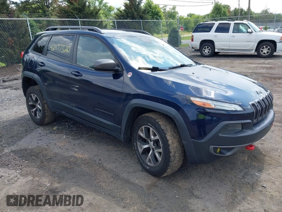 2014 Jeep Cherokee Trailhawk с VIN 1C4PJMBS4EW281449, выставлен на аукционе IAAI как лот 42477320 с пробегом 128 107 миль миль и . История ставок и продаж доступна на DreamBid. Изображение 1.