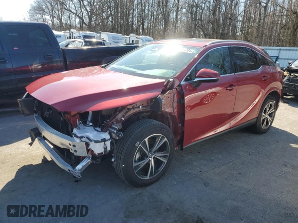 2024 Lexus RX 350 с VIN 2T2BAMCA5RC049971, выставлен на аукционе Copart как лот 46424705 с пробегом 10 249 миль миль и Списание • Salvage title. История ставок и продаж доступна на DreamBid. Изображение 1.