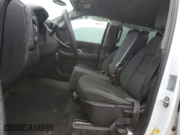2019 Chevrolet Silverado 1500 Custom with VIN 3GCPYBEH7KG227329, listed as a Copart auction lot 50712934 with 99,428 mi miles and Salvage Title. Bid and sale history available at DreamBid. Image 7.