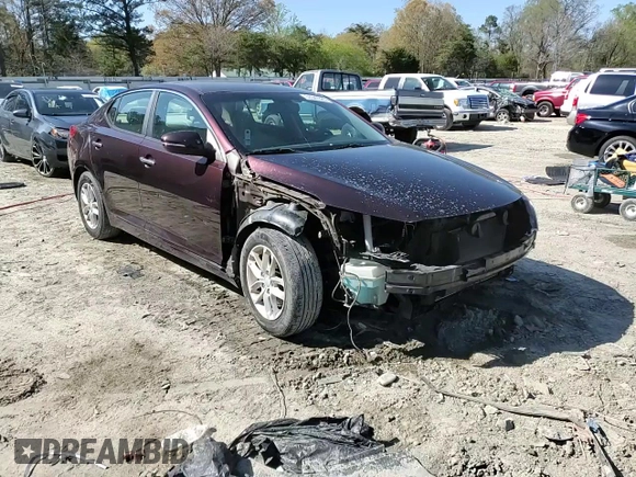 2012 Kia Optima LX with VIN 5XXGM4A73CG053476, listed as a Copart auction lot 53547885 with 233,948 mi miles and Salvage Title. Bid and sale history available at carsss.com. Image 14.