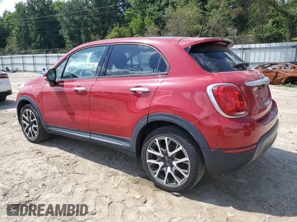 2016 FIAT 500X Trekking Plus with VIN ZFBCFXET7GP388002, listed as a Copart auction lot 59931355 with 116,860 mi miles and Salvage title. Bid and sale history available at DreamBid. Image 2.