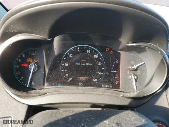 2014 Buick LaCrosse Premium I with VIN 1G4GE5G33EF268506, listed as a Copart auction lot 46103375 with 128,418 mi miles and Salvage Title. Bid and sale history available at carsss.com. Image 9.