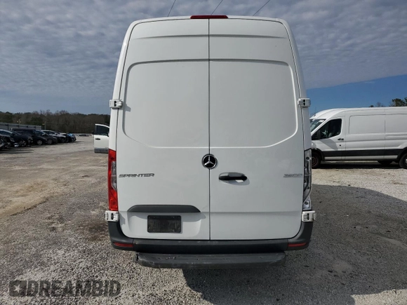 2023 Mercedes-Benz Sprinter Cargo with VIN W1Y40CHY0PT134394, listed as a Copart auction lot 55868155 with 53,473 mi miles and Salvage Title. Bid and sale history available at carsss.com. Image 6.
