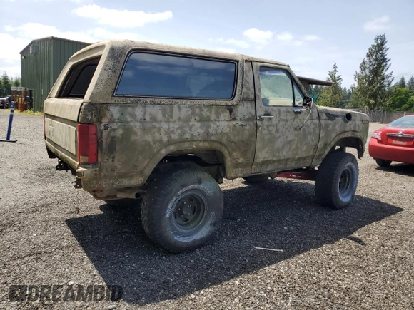 1983 Ford Bronco with VIN 1FMEU15G0DLA49642, listed as a Copart auction lot 60506405 with Not provided miles and Clean title. Bid and sale history available at DreamBid. Image 3.