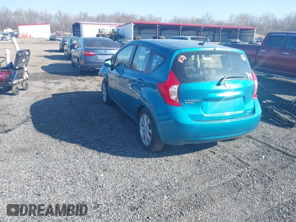 2014 Nissan Note SV with VIN 3N1CE2CP2EL426661, listed as a IAAI auction lot 41665915 with 59,873 mi miles and . Bid and sale history available at DreamBid. Image 3.