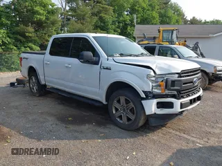 2018 Ford F-150 XL z VIN 1FTEW1EP0JFA78325, wystawiony jako IAAI lot #42375068 z przebiegiem 157 806 mil mil oraz . Historia ofert i sprzedaży dostępna na DreamBid. Obrazek 1.
