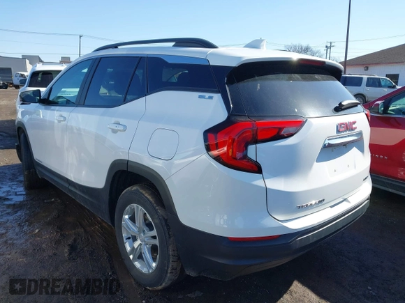 2021 GMC Terrain SLE with VIN 3GKALTEV9ML383306, listed as a IAAI auction lot 41822933 with 28,979 mi miles and . Bid and sale history available at carsss.com. Image 3.