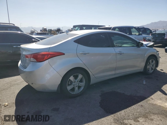 2012 Hyundai Elantra Limited with VIN KMHDH4AE0CU280314, listed as a Copart auction lot 61861285 with 169,868 mi miles and Clean title. Bid and sale history available at DreamBid. Image 3.