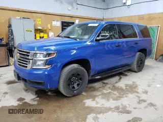 2019 Chevrolet Tahoe Commercial z VIN 1GNSKDEC0KR404001, wystawiony jako Copart lot #55945205 z przebiegiem 132 983 mil mil oraz Czysty tytuł • Clean title. Historia ofert i sprzedaży dostępna na DreamBid. Obrazek 1.