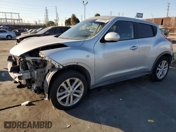 2013 Nissan Juke SV with VIN JN8AF5MV3DT221624, listed as a Copart auction lot 84809294 with 0 mi miles and Salvage Title. Bid and sale history available at carsss.com. Image 1.