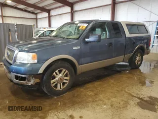 2005 Ford F-150 XLT with VIN 1FTPX125X5NB81756, listed as a Copart auction lot 57835215 with 208,233 mi miles and Salvage title. Bid and sale history available at DreamBid. Image 1.