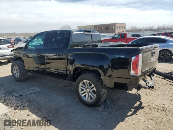 2018 GMC Canyon 4WD SLT with VIN 1GTG6DEN9J1216871, listed as a Copart auction lot 50034345 with 64,868 mi miles and Salvage Title. Bid and sale history available at carsss.com. Image 2.