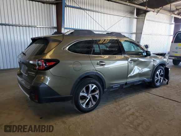 2020 Subaru Outback Touring XT with VIN 4S4BTGPD1L3198667, listed as a Copart auction lot 57894435 with 29,429 mi miles and Salvage title. Bid and sale history available at DreamBid. Image 3.