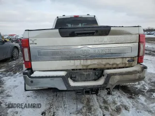 2020 Ford F-350 XL с VIN 1FT8W3DT8LED76640, выставлен на аукционе Copart как лот 44566585 с пробегом 39 549 миль миль и Списание • Salvage title. История ставок и продаж доступна на DreamBid. Изображение 6.