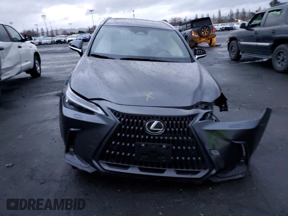2023 Lexus NX 450h+ Luxury with VIN JTJHKCFZ0P2013668, listed as a Copart auction lot 37944734 with Not provided miles and . Bid and sale history available at DreamBid. Image 5.