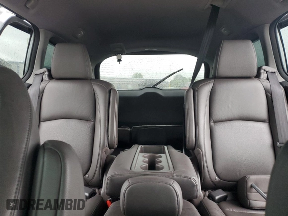 2018 Honda Odyssey EX-L z VIN 5FNRL6H74JB033475, wystawiony jako Copart lot #55736415 z przebiegiem 104 108 mil mil oraz Szkoda całkowita • Salvage title. Historia ofert i sprzedaży dostępna na DreamBid. Obrazek 10.