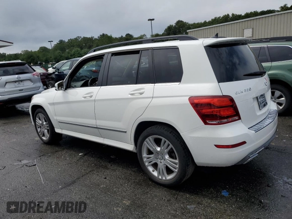 2015 Mercedes-Benz GLK 350 with VIN WDCGG8JB7FG426982, listed as a Copart auction lot 67532984 with 44,325 mi miles and Salvage Title. Bid and sale history available at DreamBid. Image 2.