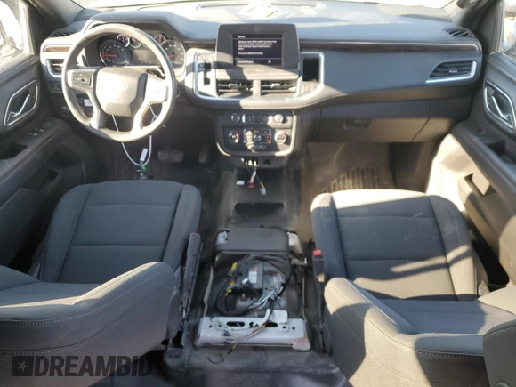 2021 Chevrolet Tahoe Commercial with VIN 1GNSKLED5MR311108, listed as a Copart auction lot 81626454 with 81,800 mi miles and Salvage title. Bid and sale history available at DreamBid. Image 8.