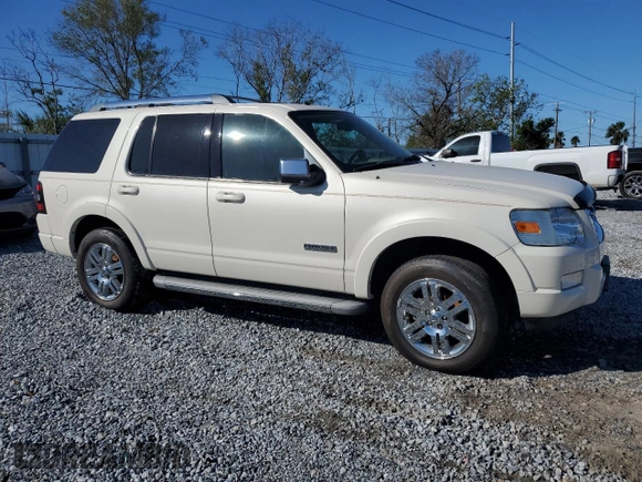 2008 Ford Explorer Limited with VIN 1FMEU65E98UA61364, listed as a Copart auction lot 47966725 with 128,385 mi miles and Salvage title. Bid and sale history available at DreamBid. Image 4.