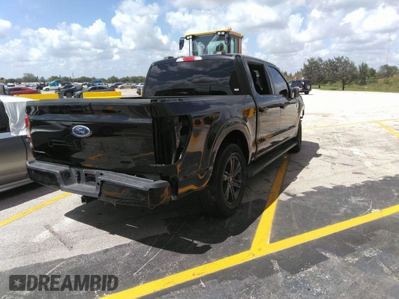 2023 Ford F-150 XL with VIN 1FTEW1C56PFC28013, listed as a IAAI auction lot 42242994 with Not provided miles and . Bid and sale history available at DreamBid. Image 4.