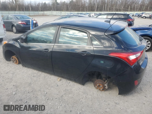 2016 Hyundai Elantra GT with VIN KMHD35LH0GU301468, listed as a Copart auction lot 79608754 with 0 mi miles and Salvage Title. Bid and sale history available at carsss.com. Image 2.
