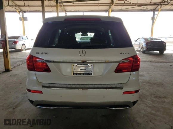 2015 Mercedes-Benz GL-Class GL 450 with VIN 4JGDF6EE2FA486994, listed as a Copart auction lot 54375245 with 125,635 mi miles and Clean Title. Bid and sale history available at carsss.com. Image 6.
