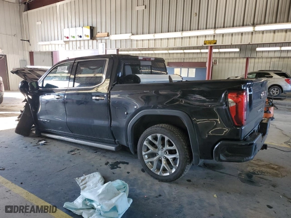 2020 GMC Sierra 1500 Denali with VIN 1GTU9FELXLZ116416, listed as a Copart auction lot 87764685 with 118,296 mi miles and Salvage Title. Bid and sale history available at carsss.com. Image 2.