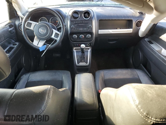 2016 Jeep Compass Latitude with VIN 1C4NJCEA4GD620293, listed as a Copart auction lot 44492715 with 0 mi miles and Salvage Title. Bid and sale history available at carsss.com. Image 8.