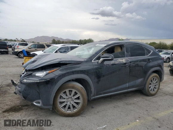 2017 Lexus NX 200t with VIN JTJYARBZXH2079853, listed as a Copart auction lot 58400125 with 119,555 mi miles and Salvage title. Bid and sale history available at DreamBid. Image 1.