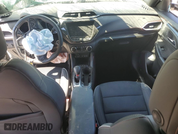 2023 Chevrolet TrailBlazer RS with VIN KL79MTSL7PB064584, listed as a Copart auction lot 47987805 with Not Provided miles and Salvage Title. Bid and sale history available at DreamBid. Image 8.