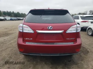 2010 Lexus RX 450h with VIN JTJBC1BAXA2007326, listed as a Copart auction lot 52575415 with 228,316 mi miles and Salvage Title. Bid and sale history available at DreamBid. Image 6.