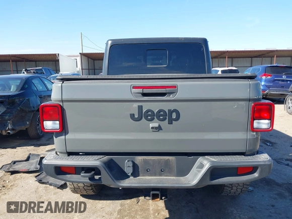 2020 Jeep Gladiator Sport S with VIN 1C6JJTAG6LL190749, listed as a IAAI auction lot 41401209 with 97,292 mi miles and . Bid and sale history available at DreamBid. Image 16.