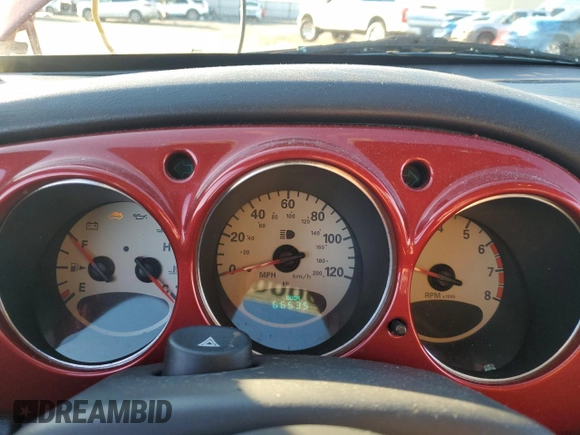 2005 Chrysler PT Cruiser Limited z VIN 3C8FY68885T534226, wystawiony jako Copart lot #88880925 z przebiegiem 66 535 mil mil oraz Szkoda całkowita • Salvage title. Historia ofert i sprzedaży dostępna na DreamBid. Obrazek 9.