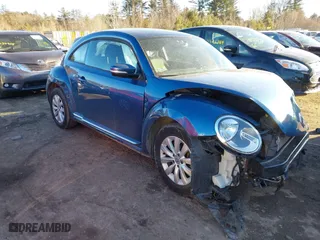 2019 Volkswagen Beetle S with VIN 3VWFD7AT5KM708953, listed as a IAAI auction lot 41440200 with 54,430 mi miles. Bid and sale history available at carsss.com. Image 1.
