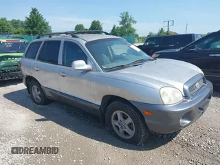 2003 Hyundai Santa Fe GLS with VIN KM8SC73D83U370273, listed as a IAAI auction lot 42577324 with 181,105 mi miles and . Bid and sale history available at DreamBid. Image 1.