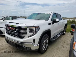 2024 GMC Sierra 1500 SLT with VIN 3GTPHDED5RG326315, listed as a Copart auction lot 74567144 with 1,147 mi miles and Non repairable. Bid and sale history available at DreamBid. Image 1.