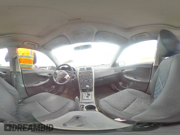 2009 Toyota Corolla with VIN 1NXBU40E89Z147619, listed as a Copart auction lot 53291535 with 196,840 mi miles and Salvage Title. Bid and sale history available at carsss.com. Image 12.