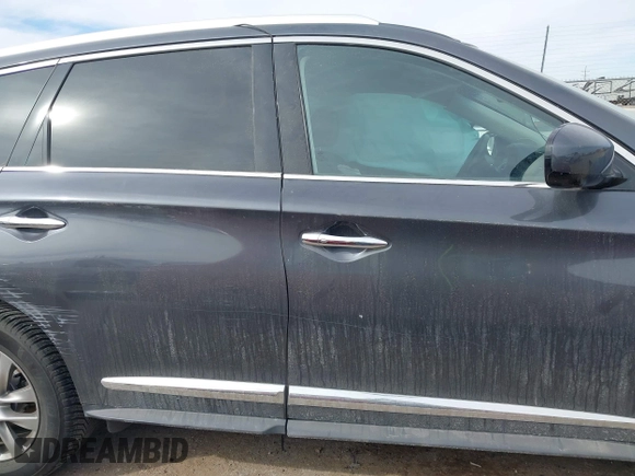 2014 Infiniti QX60 with VIN 5N1AL0MM2EC543778, listed as a IAAI auction lot 41587616 with Not Provided miles and . Bid and sale history available at carsss.com. Image 13.