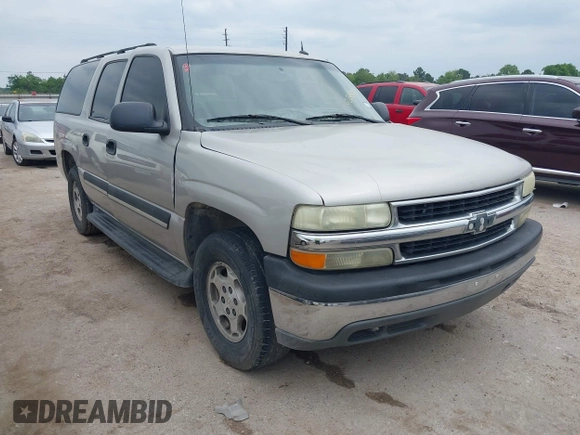2005 Chevrolet Suburban LT with VIN 3GNEC16Z95G126134, listed as a IAAI auction lot 42048041 with 214,792 mi miles. Bid and sale history available at carsss.com. Image 1.