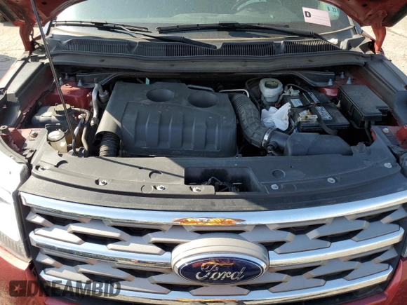 2018 Ford Explorer XLT with VIN 1FM5K8DH7JGA38831, listed as a Copart auction lot 55629985 with Not Provided miles and Clean Title. Bid and sale history available at DreamBid. Image 12.