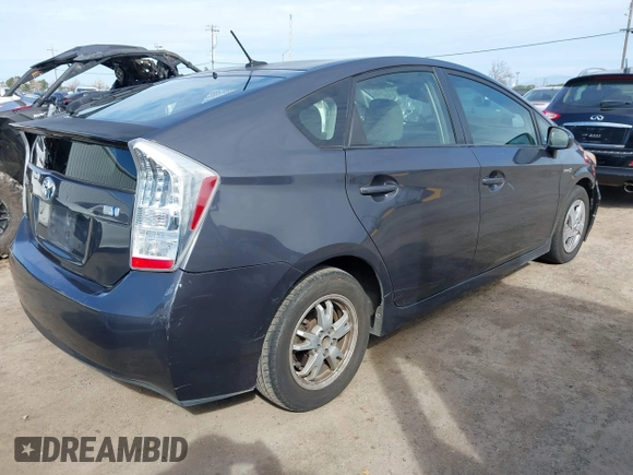 2011 Toyota Prius I with VIN JTDKN3DU0B1384416, listed as a IAAI auction lot 41857530 with 205,979 mi miles. Bid and sale history available at carsss.com. Image 4.